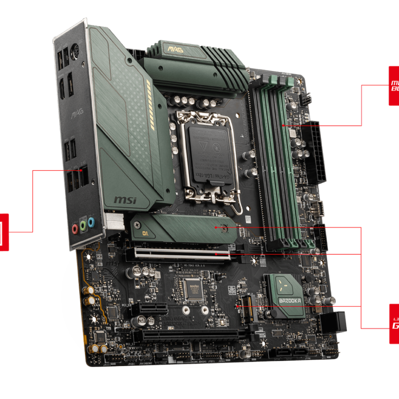 MSI MAG B660M BAZOOKA DDR4