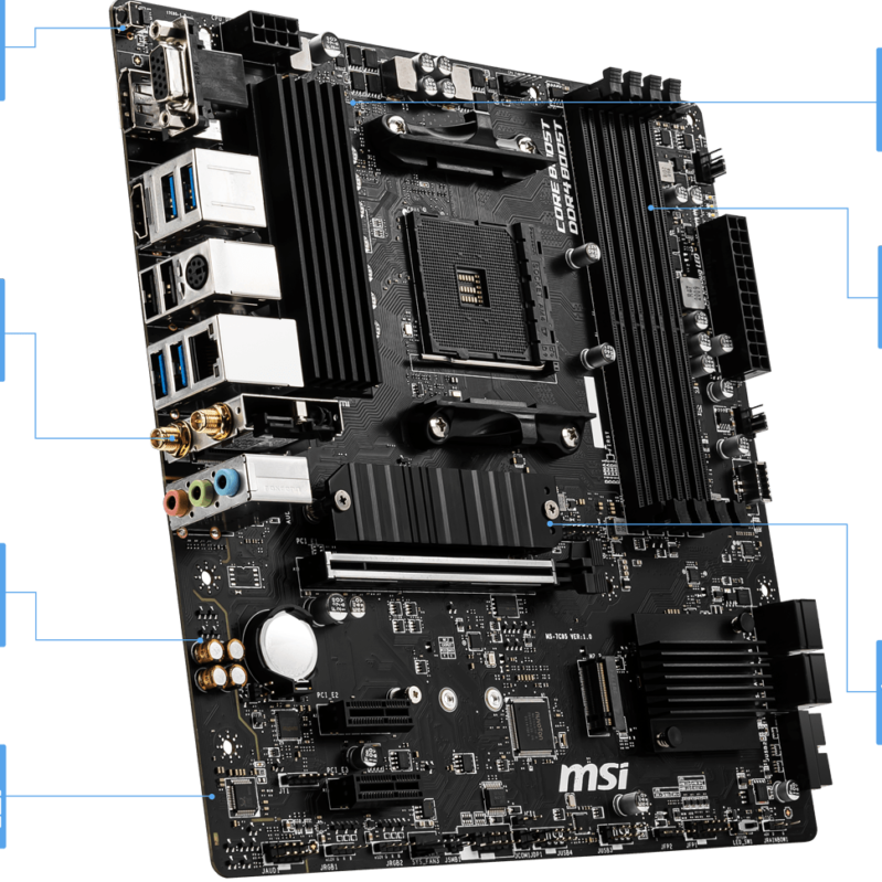 MSI B550M PRO - VHD